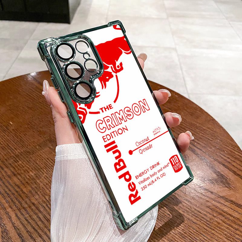 Red Bull For SAMSUNG GALAXY Case-Crimson For SAMSUNG GALAXY 100