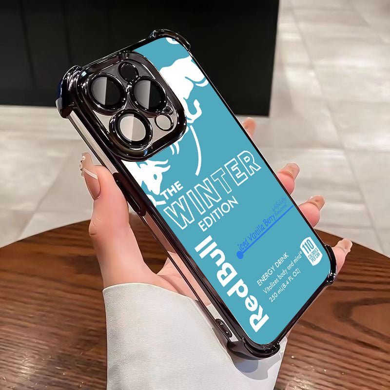 Red Bull for iPhone Case-Winter Blue For iphone 090