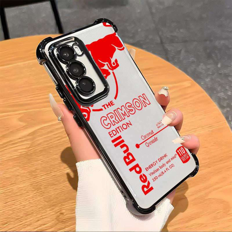 Red Bull For SAMSUNG GALAXY Case-Crimson For SAMSUNG GALAXY 100