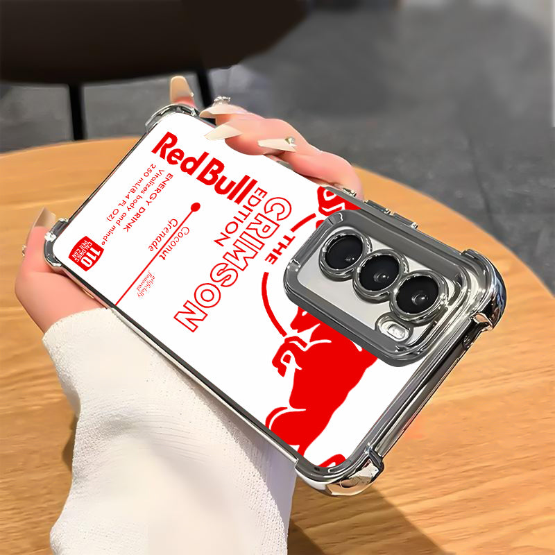 Red Bull For SAMSUNG GALAXY Case-Crimson For SAMSUNG GALAXY 100