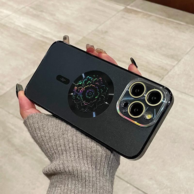 Laser dazzling Magnetic Phone case