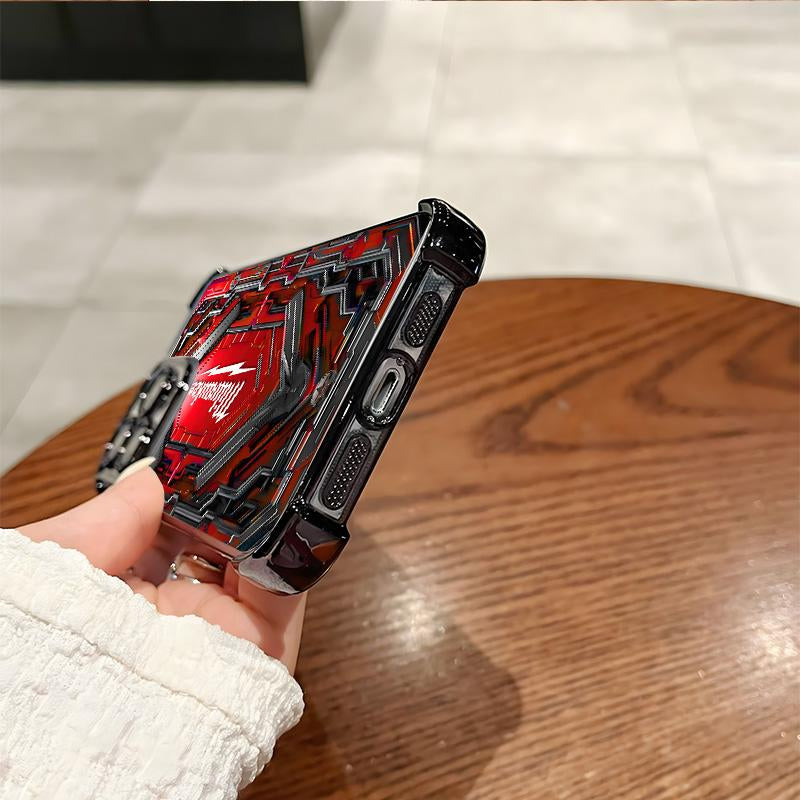 Designed for iPhone Electroplating luxury transparent four corner anti drop and shockproof phone case 181