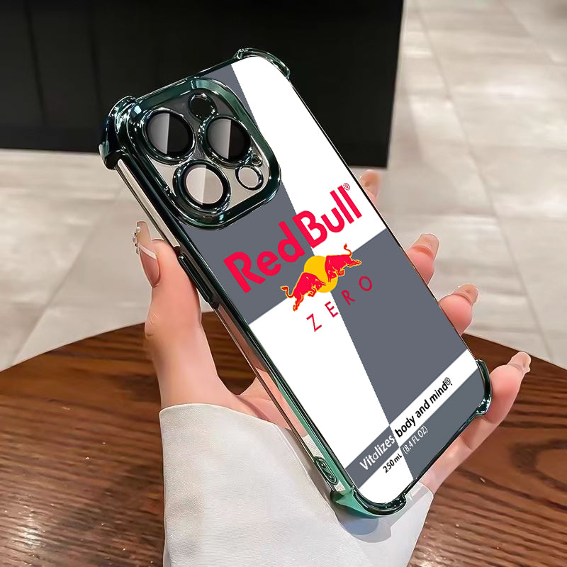 Red Bull for iPhone Case-White Grey For iphone 130