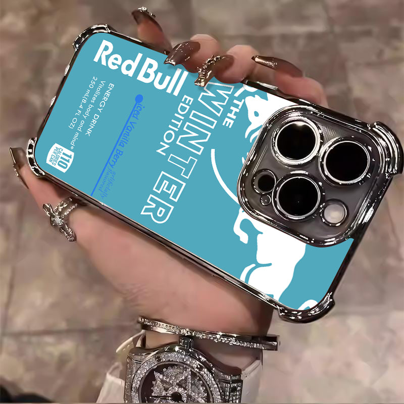 Red Bull for iPhone Case-Winter Blue For iphone 090