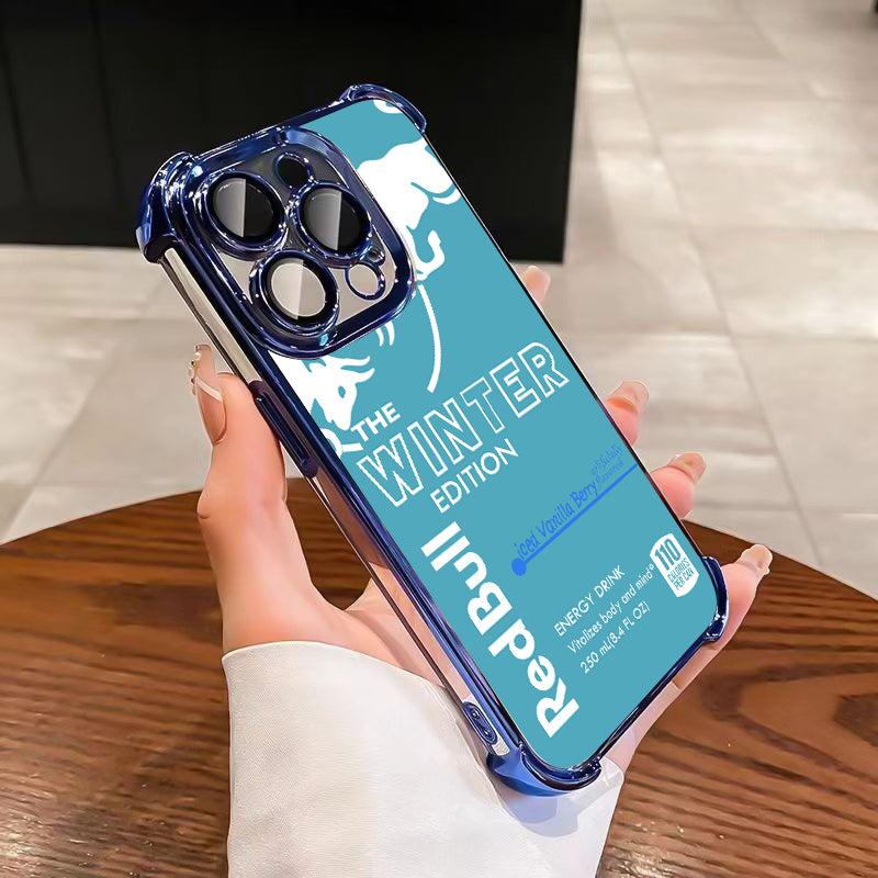 Red Bull for iPhone Case-Winter Blue For iphone 090