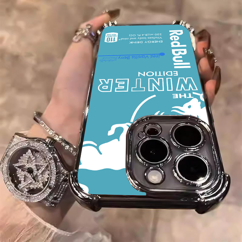 Red Bull for iPhone Case-Winter Blue For iphone 090
