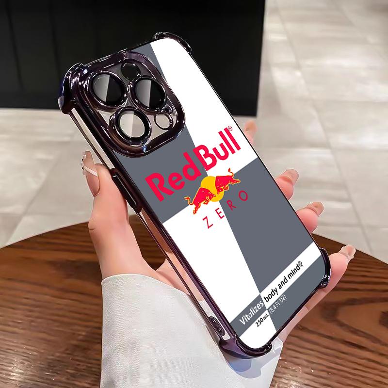 Red Bull for iPhone Case-White Grey For iphone 130