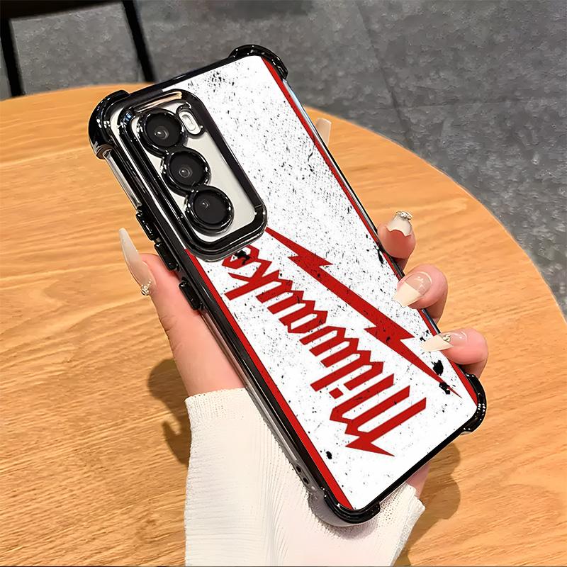 Designed for SAMSUNG Galaxy Electroplating luxury transparent four corner anti drop and shockproof phone case 026