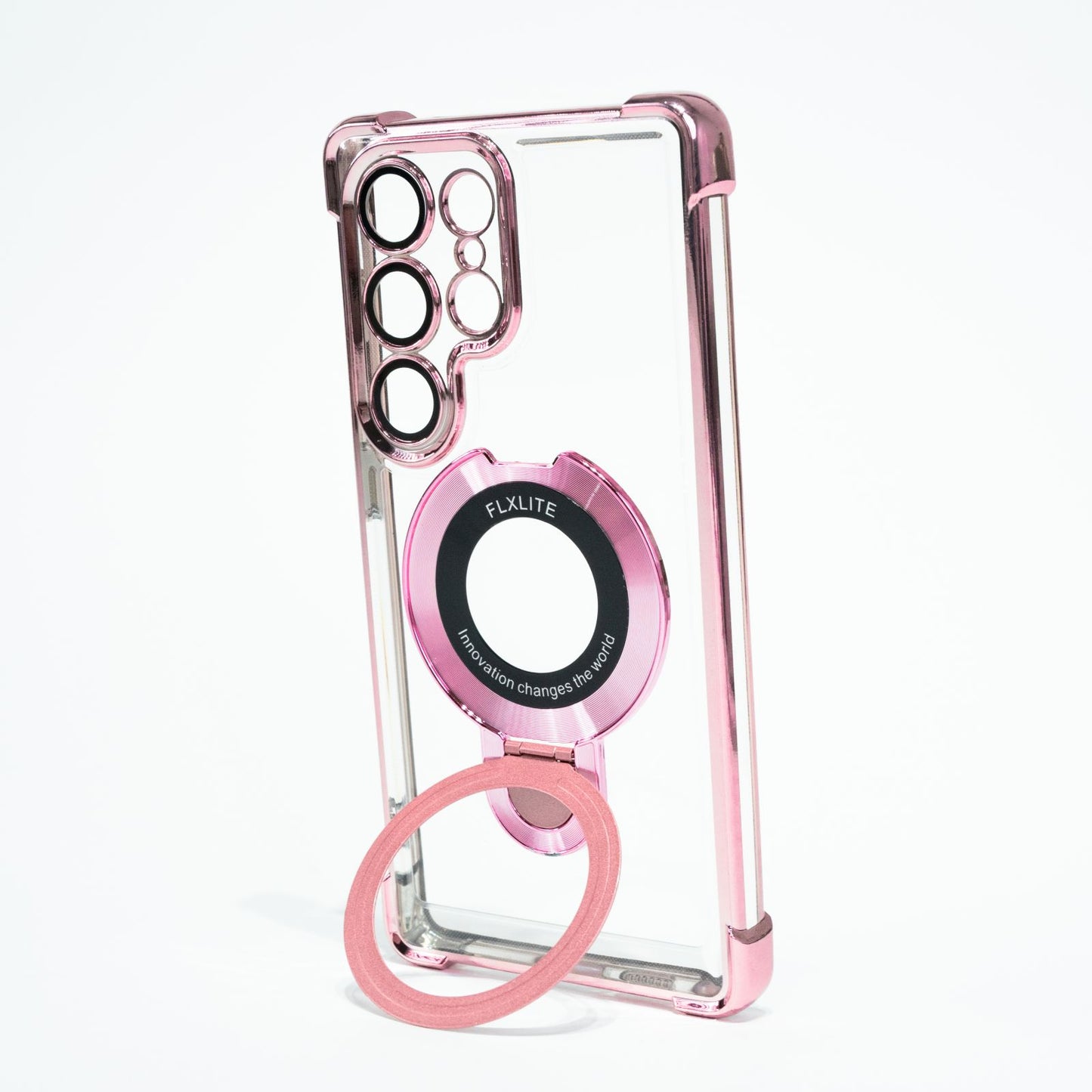 FLXLITE Clear Bracket Four Corners Air Cushion for Samsung Galaxy
