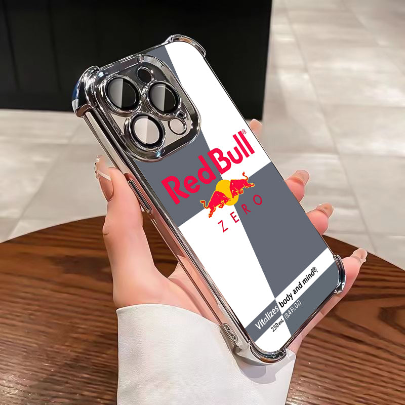 Red Bull for iPhone Case-White Grey For iphone 130