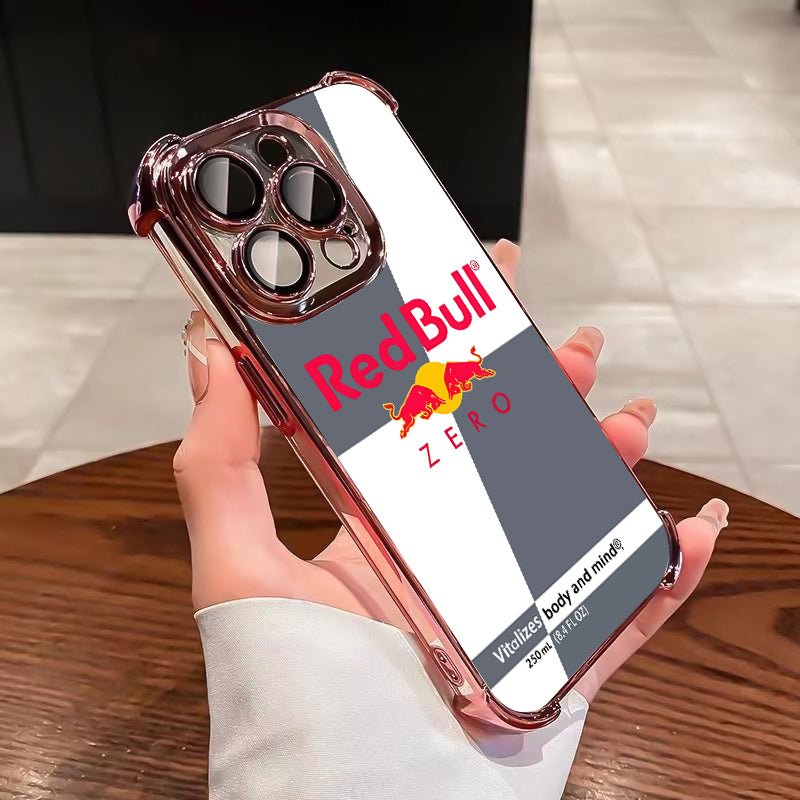 Red Bull for iPhone Case-White Grey For iphone 130