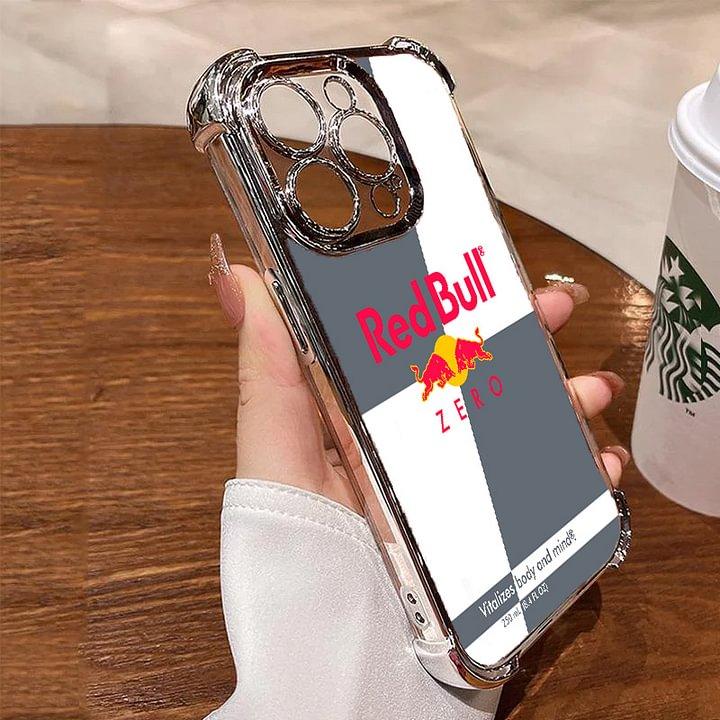 Red Bull for iPhone Case-White Grey For iphone 130