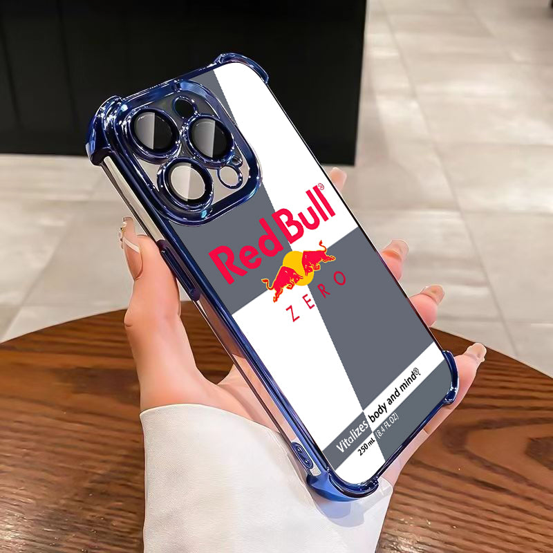 Red Bull for iPhone Case-White Grey For iphone 130