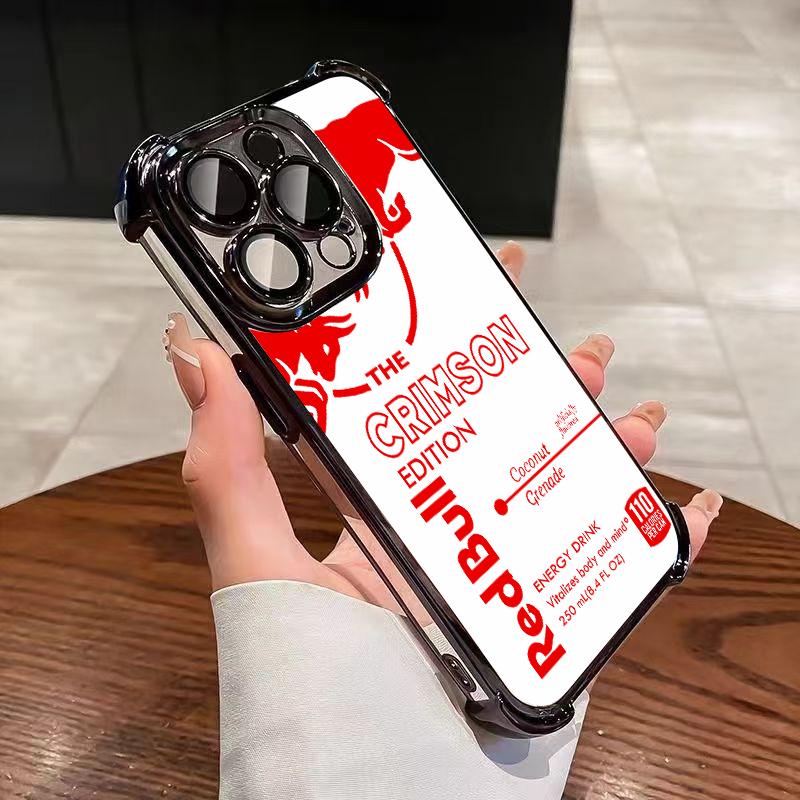 Red Bull for iPhone Case-White Red For iphone 100
