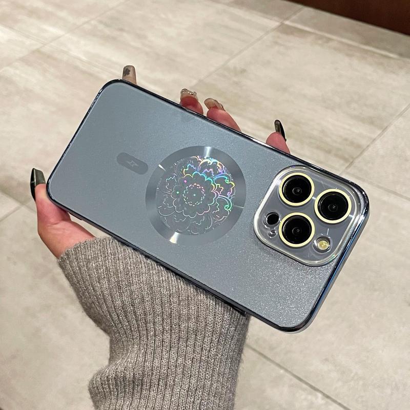 Laser dazzling Magnetic Phone case