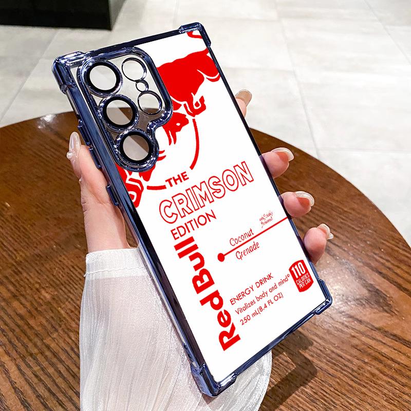 Red Bull For SAMSUNG GALAXY Case-Crimson For SAMSUNG GALAXY 100