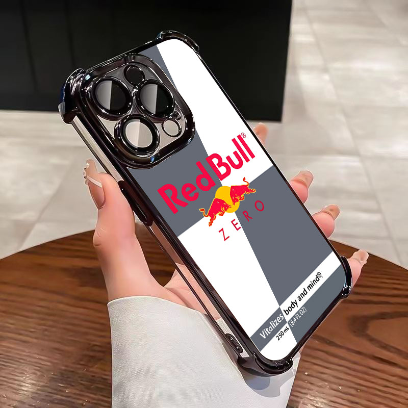 Red Bull for iPhone Case-White Grey For iphone 130