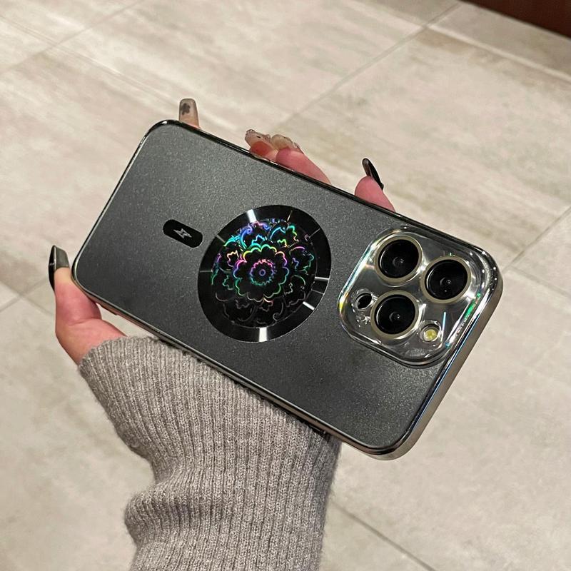 Laser dazzling Magnetic Phone case