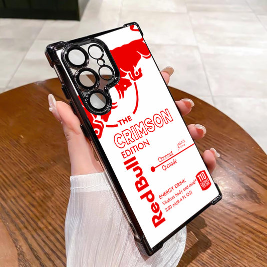 Red Bull For SAMSUNG GALAXY Case-Crimson For SAMSUNG GALAXY 100