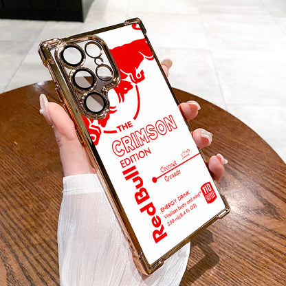 Red Bull For SAMSUNG GALAXY Case-Crimson For SAMSUNG GALAXY 100