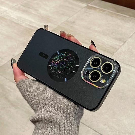 Laser dazzling Magnetic Phone case