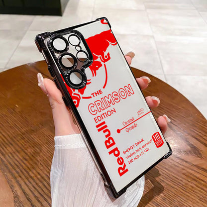Red Bull For SAMSUNG GALAXY Case-Crimson For SAMSUNG GALAXY 100