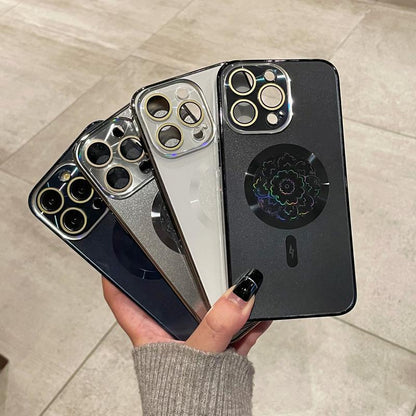 Laser dazzling Magnetic Phone case