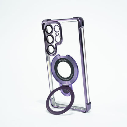 FLXLITE Clear Bracket Four Corners Air Cushion for Samsung Galaxy