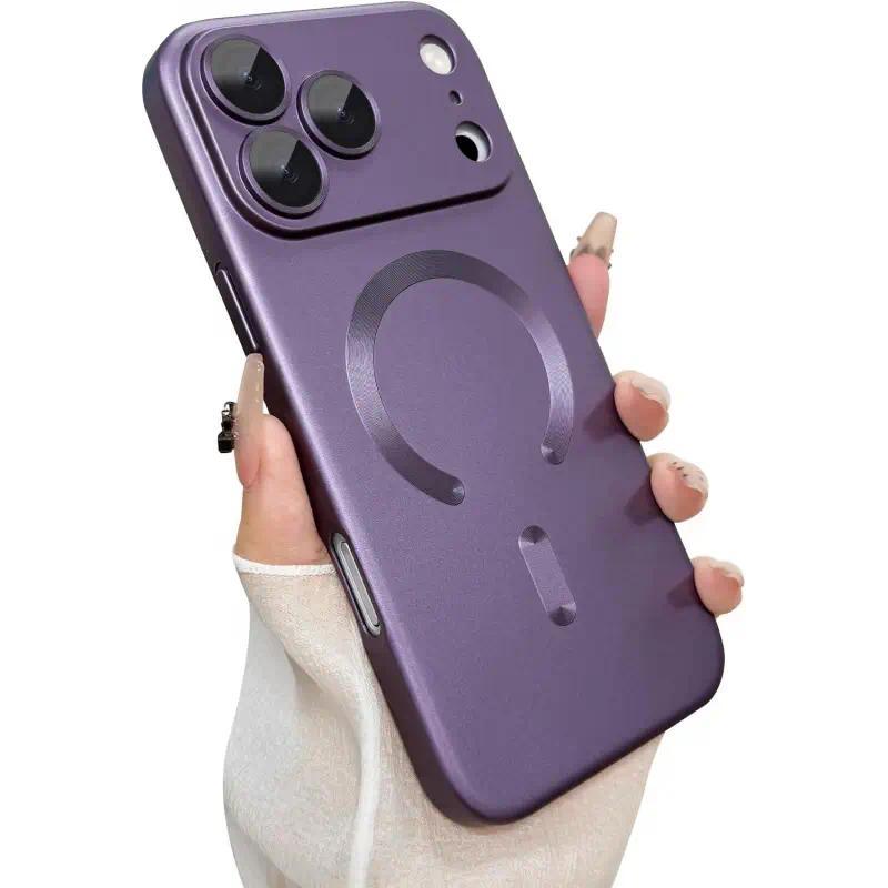 Slim Magnetic Case with Camera Lens Protector