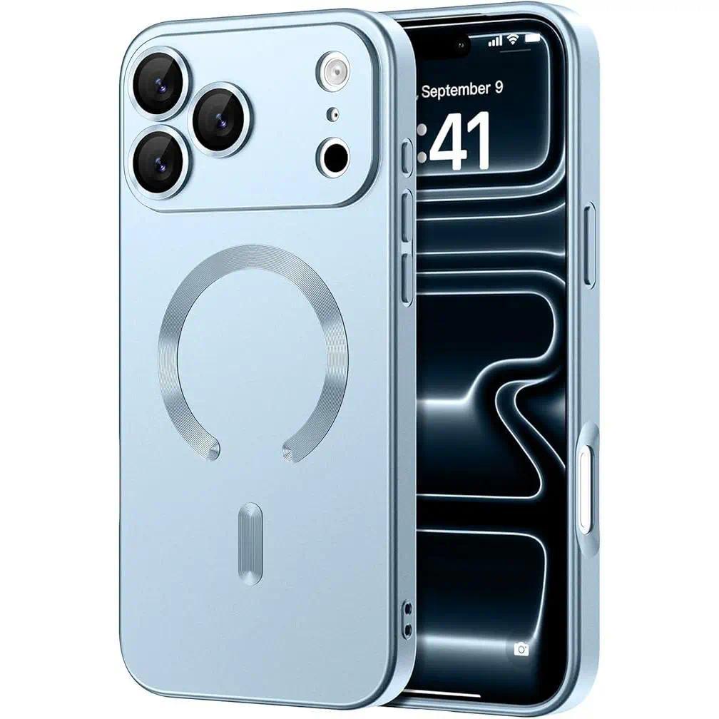Slim Magnetic Case with Camera Lens Protector