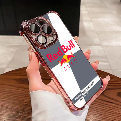 Red Bull for iPhone Case-White Grey For iphone 130