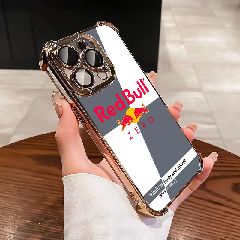 Red Bull for iPhone Case-White Grey For iphone 130