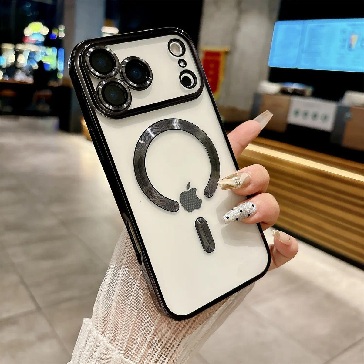 Electroplating Soft Slim Smartphone Casing