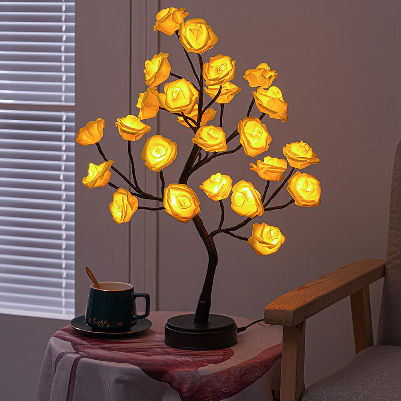 The Love Rose Tree Lamp Valentine's Day Gift 💕