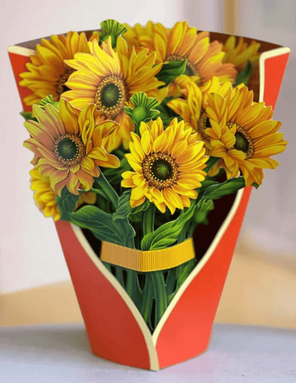 🎁Mother's Day Gift💐Pop Up Flower Bouquet Greeting Card