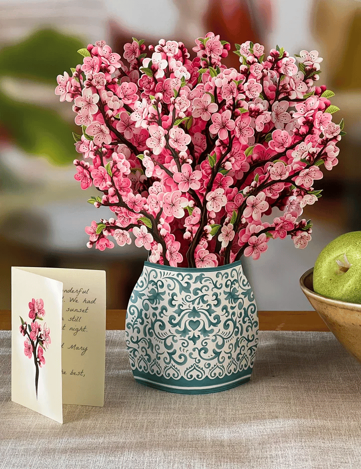 🎁Mother's Day Gift💐Pop Up Flower Bouquet Greeting Card