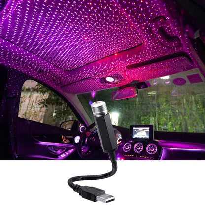 AutoBright™- USB Car Roof Star Night Light