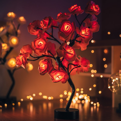 The Love Rose Tree Lamp Valentine's Day Gift 💕